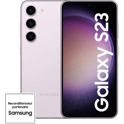 Location Smartphone SAMSUNG Galaxy S23 Duos 5G Violet 128Go Reconditionné Grade B