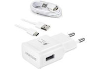 Chargeur USB C SAMSUNG Chargeur rapide blanc Samsung et câble T