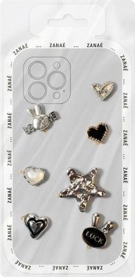 Cordon téléphone AVIZAR 3D Pearl Bunny Effet Brillante 7 Pièces