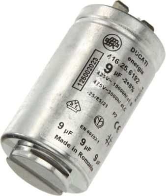 Condensateur ELECTROLUX 9MF 1250020227 Condensateur ELECTROLUX 9MF 1250020227