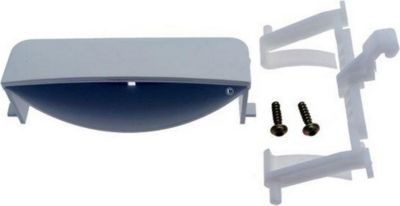 Poignée de porte VEDETTE Poignée blanche avec support 31X7850