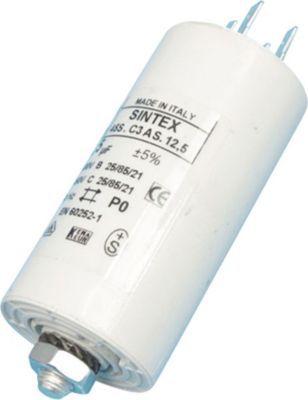 Condensateur WHIRLPOOL 12.5MF 481281728955, 2807960100 Condensateur WHIRLPOOL 12.5MF 481281728955, 2807960100