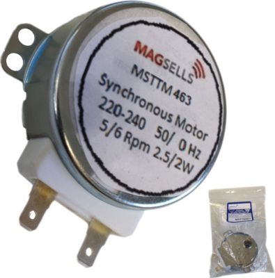 Moteur de plateau tournant WHIRLPOOL d'origine 481236158449, DA31-10107C