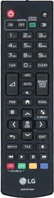 Télécommande LG AKB75095346, AKB74915384
