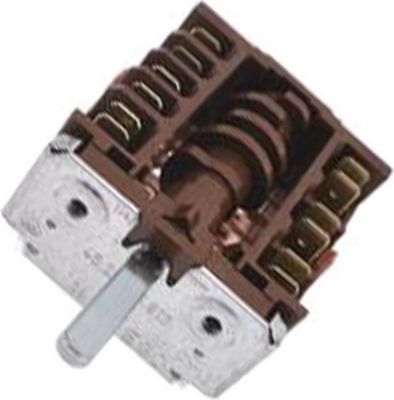 Commutateur INDESIT plaque electrique 6+0 positions C000134