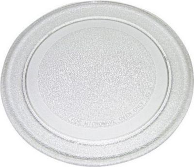 Plateau LG en verre  diam. 24,5cm (sans ergot centr