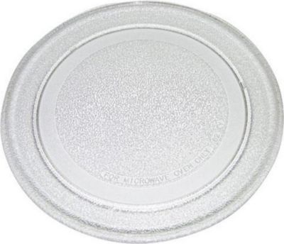 Plateau LG en verre  diam. 24,5cm (sans ergot centr Plateau LG en verre  diam. 24,5cm (sans ergot centr