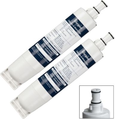 Filtre anticalcaire WHIRLPOOL Lot de 2 cartouches filtres a eau SBS002 Filtre anticalcaire WHIRLPOOL Lot de 2 cartouches filtres a eau SBS002