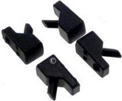 Pièce détachée WHIRLPOOL Lot de 4 patins en caoutchouc grille 484 Pièce détachée WHIRLPOOL Lot de 4 patins en caoutchouc grille 484