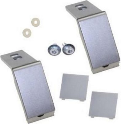 Poignée de porte WPRO Kit de reparation fixation poignée inox Poignée de porte WPRO Kit de reparation fixation poignée inox