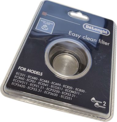 Filtre DELONGHI 2 tasses 7313288199 Filtre DELONGHI 2 tasses 7313288199