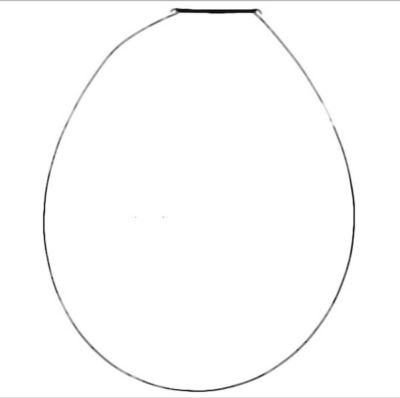 Joint de porte BRANDT Collier fixation joint hublot LF8A003A6