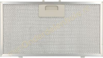 Filtre à graisse WHIRLPOOL Métallique à graisse 329X177mm C00321421