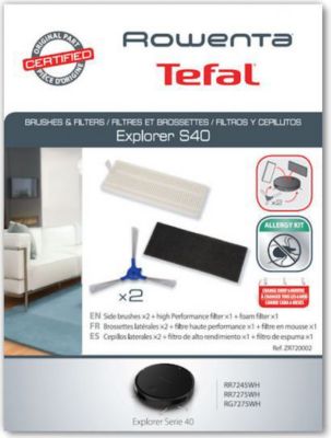 Filtre ROWENTA Kit et brossettes ZR690101, ZR690102