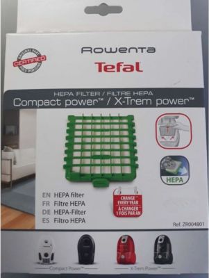 Filtre ROWENTA HEPA d'origine ZR004801, RS-RT3156 Filtre ROWENTA HEPA d'origine ZR004801, RS-RT3156