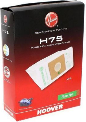 Sac aspirateur HOOVER H75 boite de 4 sacs microfibre ACUBE 356