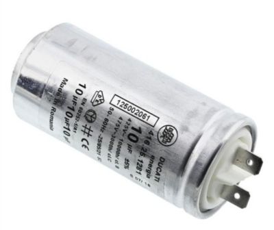 Condensateur ELECTROLUX 10mf 1250020615 Condensateur ELECTROLUX 10mf 1250020615
