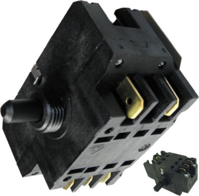 Commutateur WHIRLPOOL 7 positions EGO 481281728067, 41.32723.