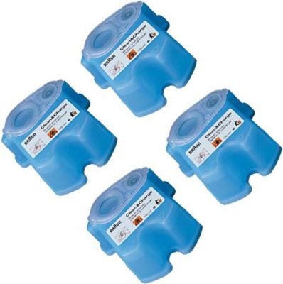 Pièce détachée BRAUN Pack de 4 Recharges de liquide nettoyant