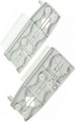 Roulette de panier BRANDT Kit supports roulettes (x2) 32X2675, AS6 Roulette de panier BRANDT Kit supports roulettes (x2) 32X2675, AS6