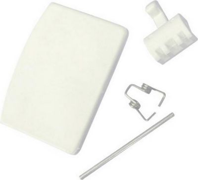 Poignée de porte WHIRLPOOL blanche 481949869247