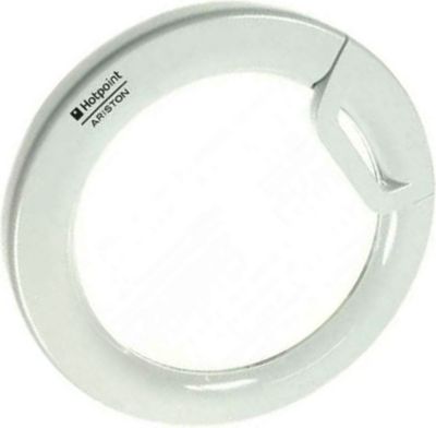 Hublot HOTPOINT Hublot complet blanc d'origine C00513888