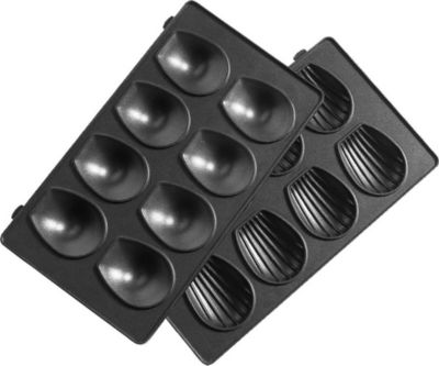 Pièce détachée TEFAL Lot de 2 plaques mini madeleines XA80151 Pièce détachée TEFAL Lot de 2 plaques mini madeleines XA80151
