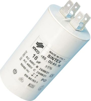 Condensateur BRANDT 18 mF 481912118285 Condensateur BRANDT 18 mF 481912118285