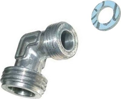 Pièce détachée BRANDT Coude Alim Gaz + Joint 75X0533 Pièce détachée BRANDT Coude Alim Gaz + Joint 75X0533