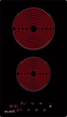 Domino vitrocéramique BELDEKO BTV2Z-F03VNOC Domino vitrocéramique BELDEKO BTV2Z-F03VNOC