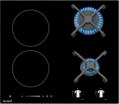 Plaque mixte induction gaz BELDEKO TGI4V-174