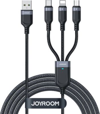 Câble micro USB JOYROOM Câble Joyroom S-A18 3en1