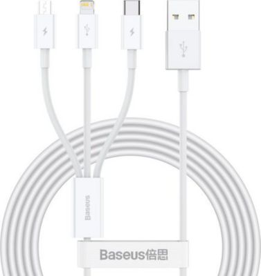 Câble micro USB BASEUS Câble Baseus 3 en 1