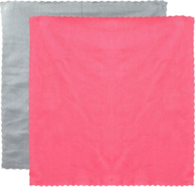 Chiffon micro fibres JE CHERCHE UNE IDEE microfibre essuie verre x2