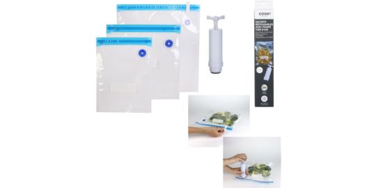 Sachets COOK CONCEPT vide d