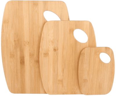 Planche à découper COOK CONCEPT a decouper en bambou x3