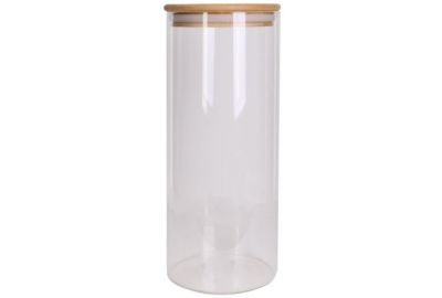 Bocal COOK CONCEPT en verre et bambou 1.6l