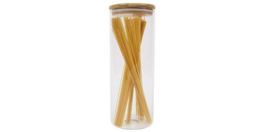 Bocal COOK CONCEPT en verre et bambou 2l
