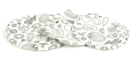 Couvercle COOK CONCEPT en tissu reutilisable x3