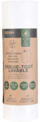 Essuie-tout lavable COOK CONCEPT reutilisable 20x30x28cm