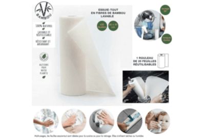 Essuie-tout lavable COOK CONCEPT reutilisable 20x30x28cm