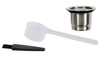 Capsule réutilisable COOK CONCEPT reutilisable compatible nespresso acier
