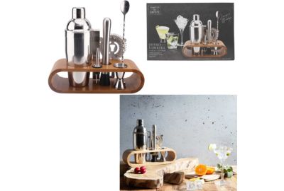 Coffret cocktail COOK CONCEPT a cocktail support bambou