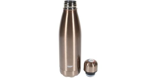 Bouteille isotherme COOK CONCEPT de transport rose dore 500 ml