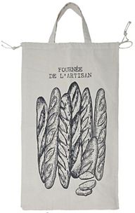 Sac à pain toile cirée clearance