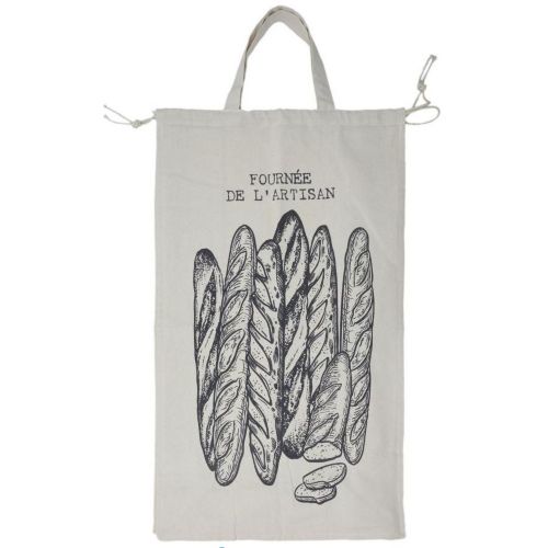 Sac pain COOK CONCEPT a pain en toile xxl 70x40x20cm