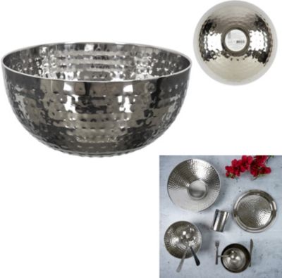 Saladier THE HOME DECO FACTOR martele 24cm 3000ml M12