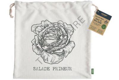 Lunch bag COOK CONCEPT conservation salade en coton 35x35c