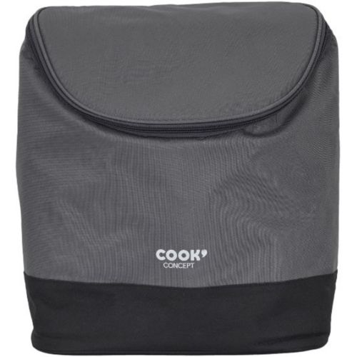 Lunch box COOK CONCEPT ronde a compartiments m12 Cook Concept gris
