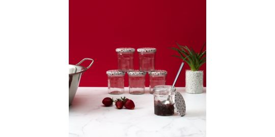 Bocal LILY COOK à confiture couvercle imprimé 30cl M24